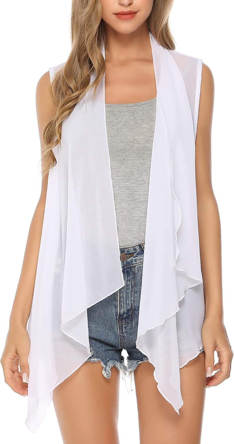 Women Chiffon Kimono Cardigans Summer 3 