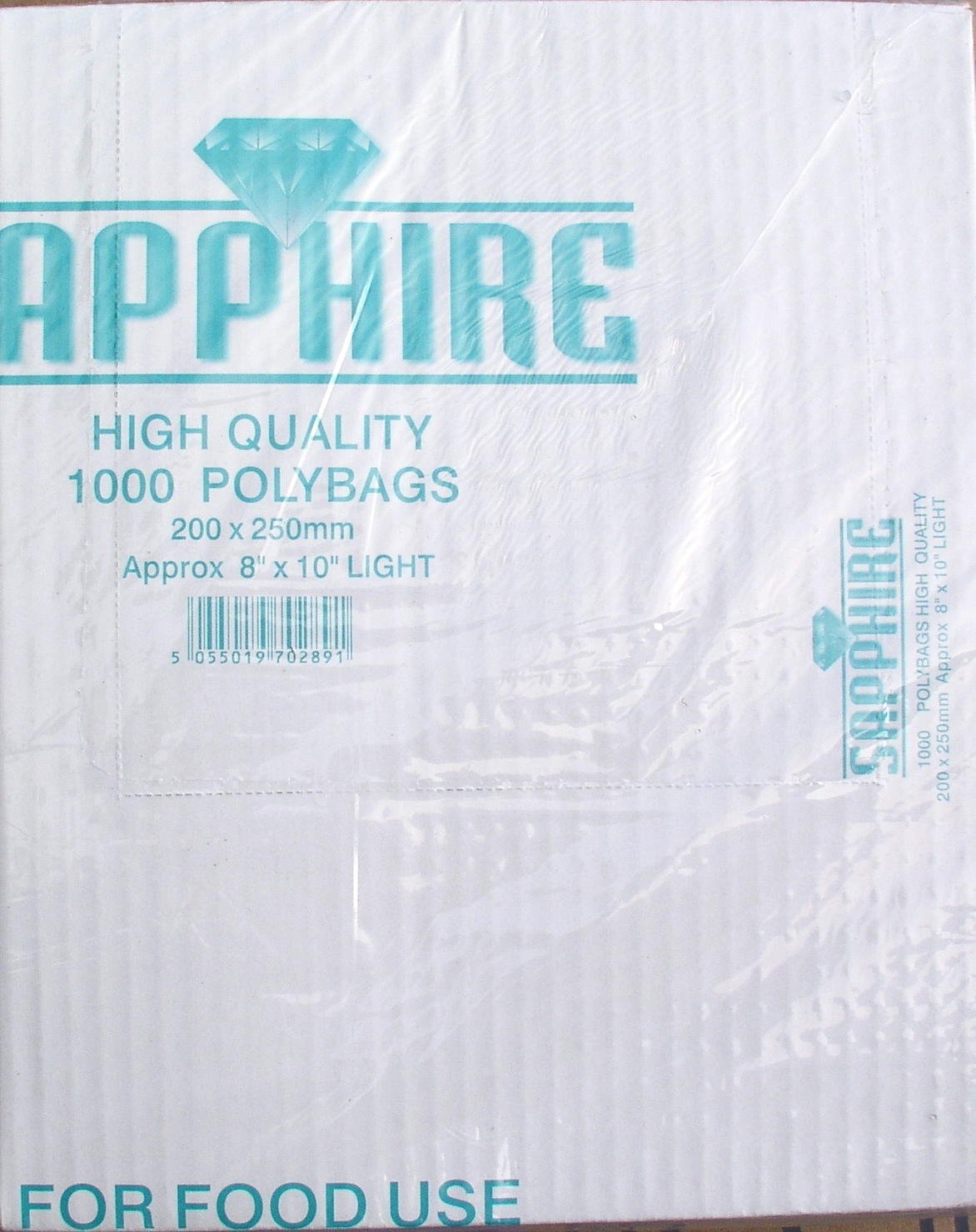 Clear Polythene High Quality Food Grade Bags 120g 20" X 30" 500mm