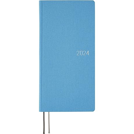 2024 Hobonichi Techo Weeks: Celeste Blue [English Edition]