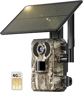SEHMUA 4G LTE Cellular Trail Cameras with 2K HD Live Streaming asin的图片