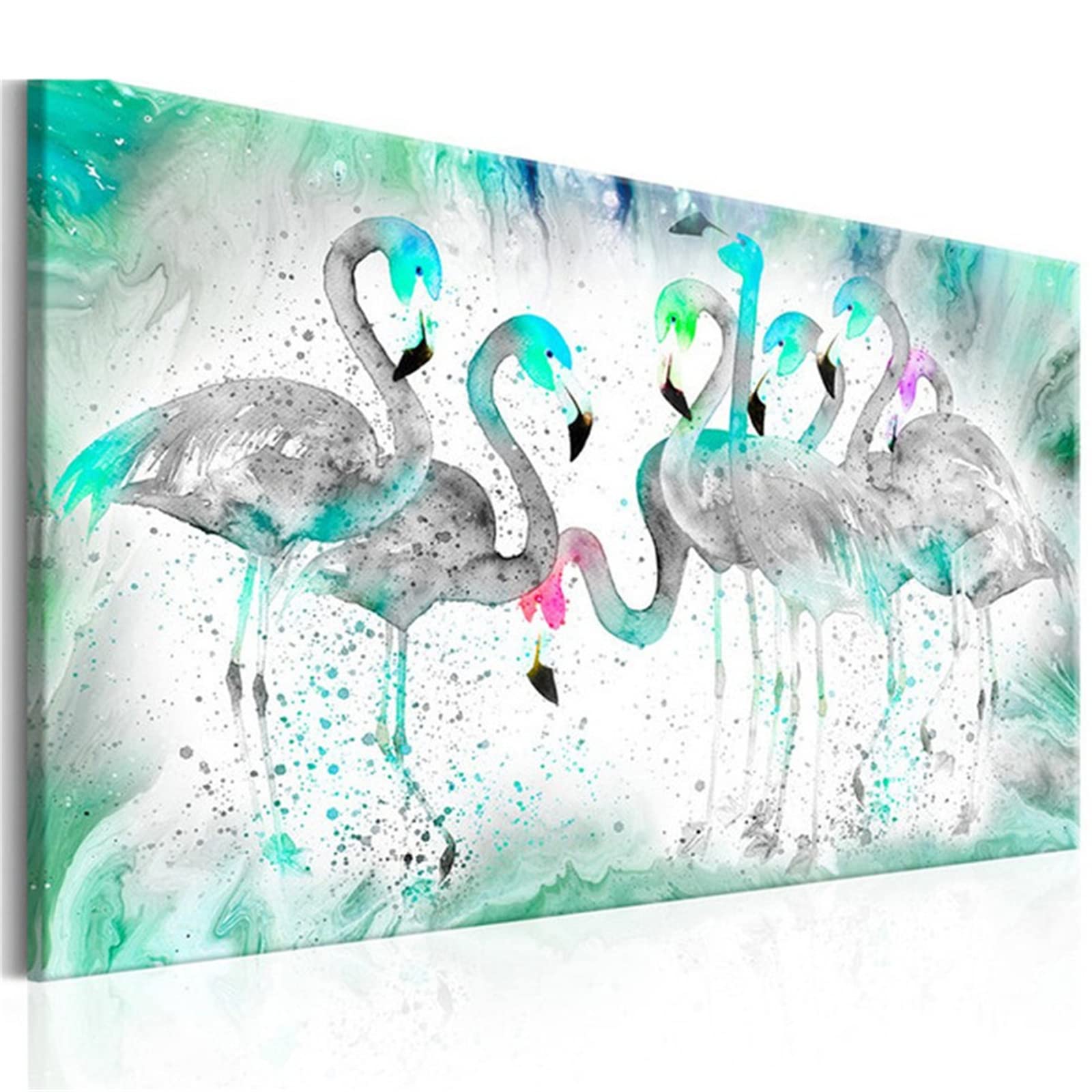 Diamond Painting, 5D Pittura Diamante per Adulti Bambini, Grandi Dimensioni Fenicottero Diamant Painting Kit, Disegni con Perline da Attaccare