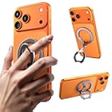 for Magsafe Phone Grip Holder - Adjustable Dual-Sided Magnetic Finger Ring Stand 4-in-1, Compatible with iPhone 17/16-12 & MagSafe Car Mounts