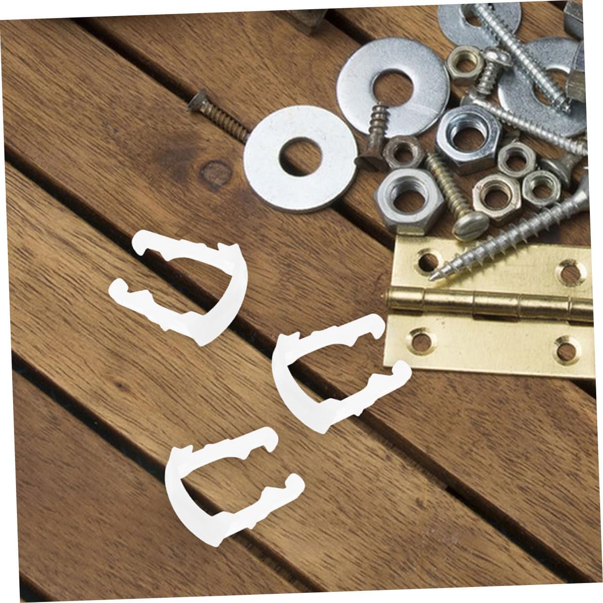 200Pcs Shaped Fuel Line Clips Automotive Fuel Hose Clamps for Oil Tubing Lightweight and Easy Installation Suitable for Secure Hose Connections