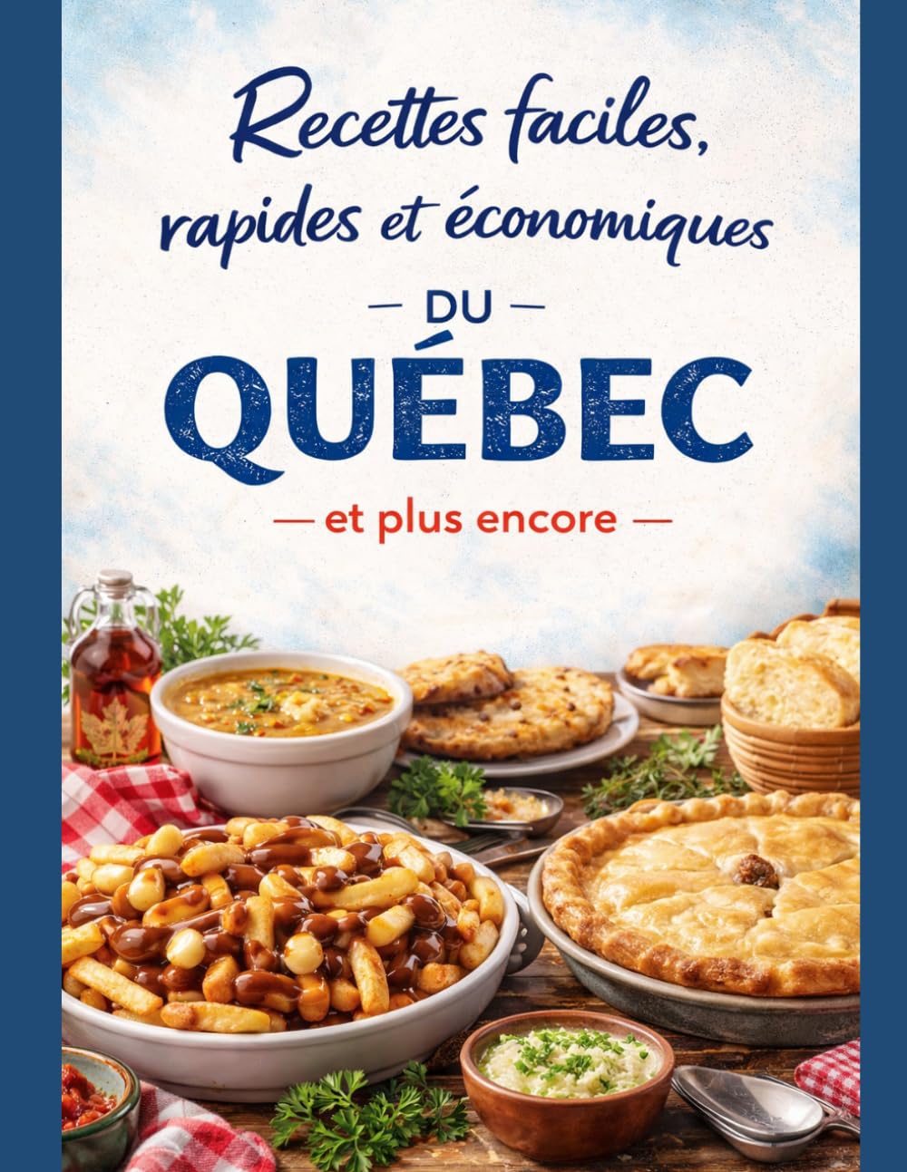Recettes faciles, rapides et économiques du Québec, et plus encore