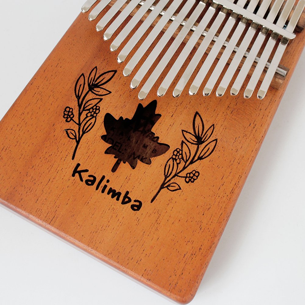 17 klawiszy kalimba kciuk fortepian palec klawiatura perkusyjna przenośny instrument muzyczny (klon)