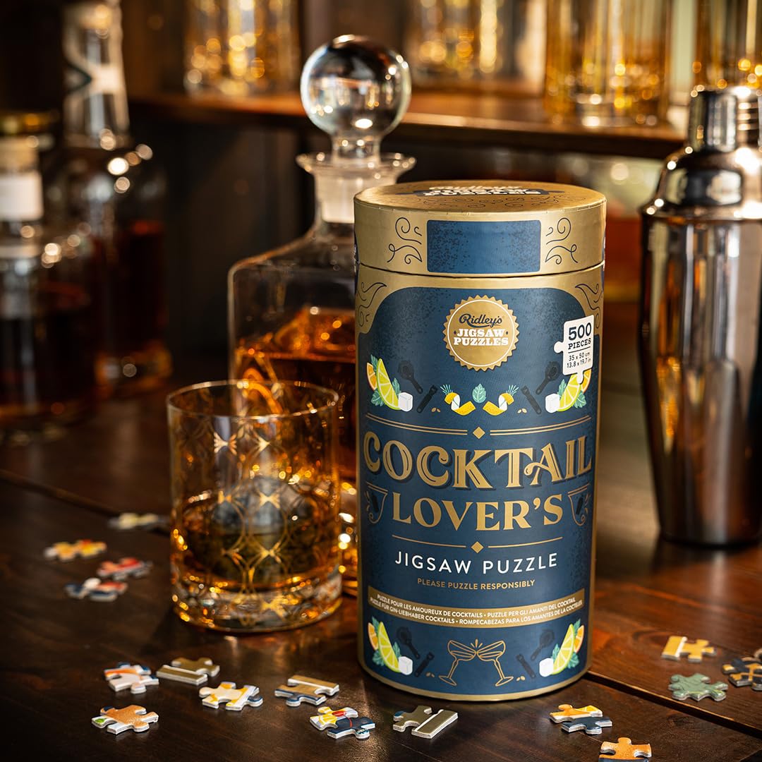 Amazon | Cocktail Lover's 500-piece Jigsaw Puzzle | ジグソーパズル