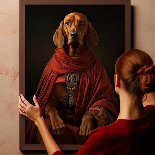 Miniatura 273 de Thuan Chow Chow Retrato de mascota con disfraz real de perro en un disfraz retrato de perro con vestimenta Retrato medieval de mascota retrato