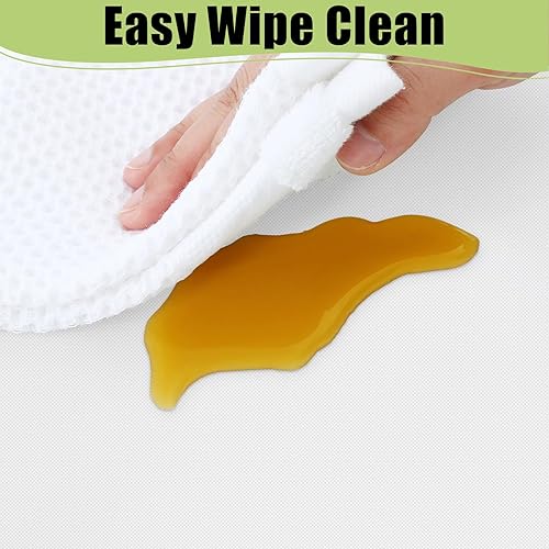 Miniatura 5 de Smiry Mantel desechable  Paquete de 12 manteles rectangulares impermeables de 54 x 108 pulgadas para fiestas, mantel decorativo de plástico, a