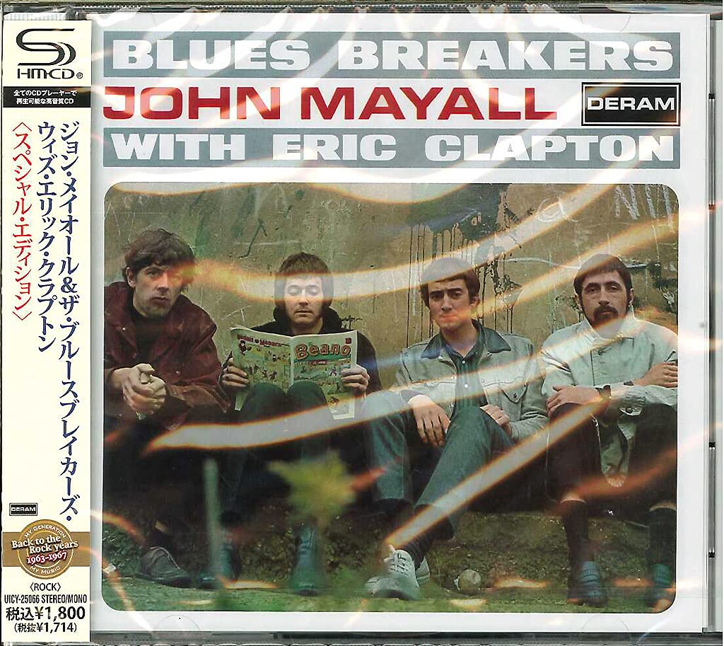 JOHN MAYALL & BLUES BREAKERS-John Mayall & The...With Eric Clapton-CD Japan