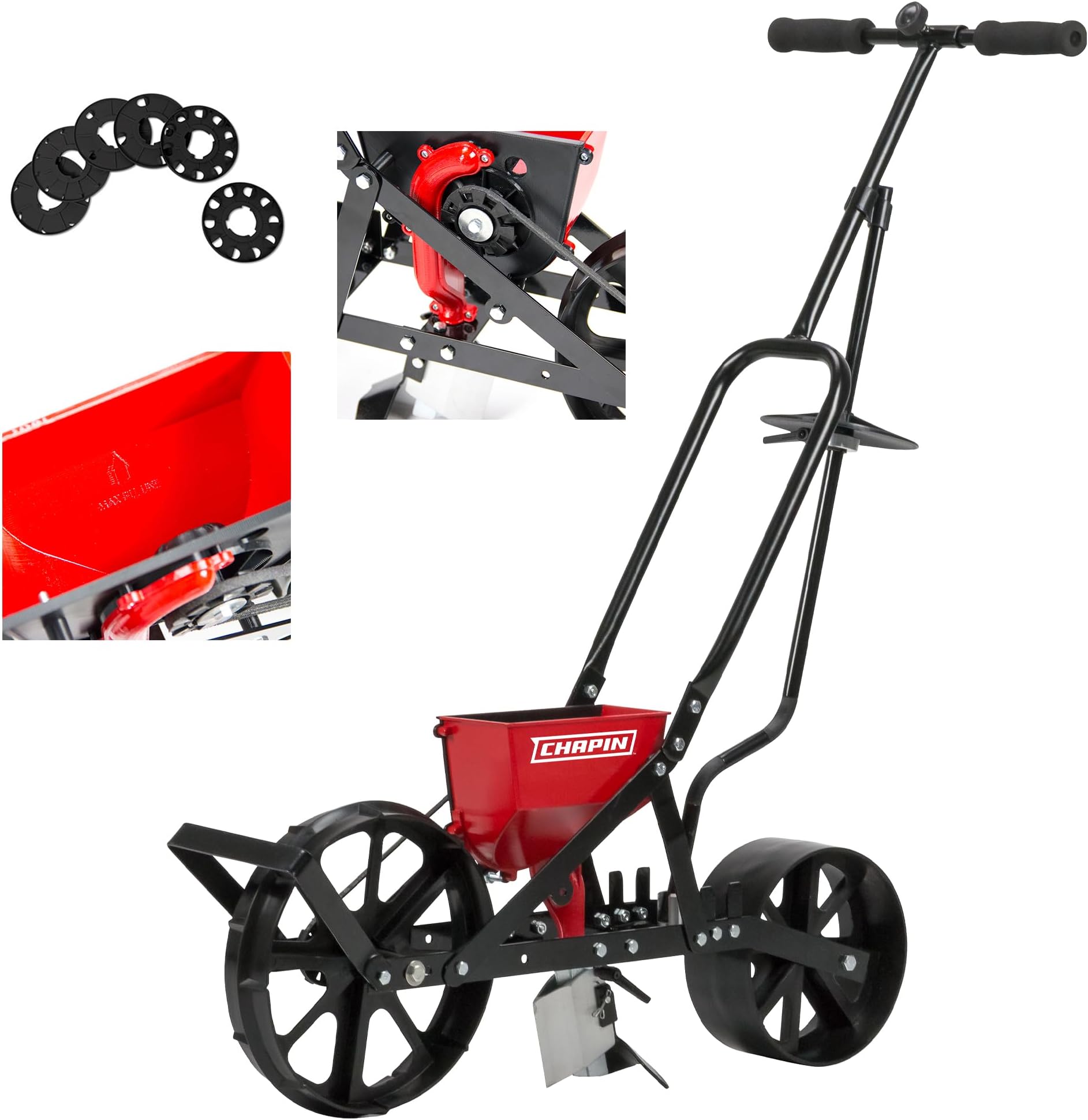 Garden Seeder w 6 Seed Plates