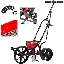 Chapin 8701B Garden Push seeder With 6 Seed Plates for Up to 20 Varieties Of Seeds, 1 Garden Seeder/Package