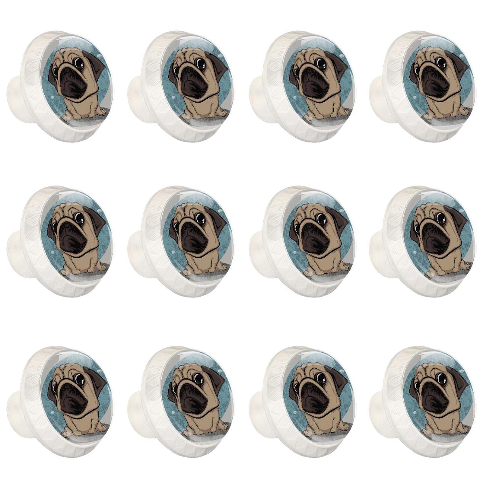 Boutons de cuisine décoratifs lot de 12 poignées ergonomiques pour commode