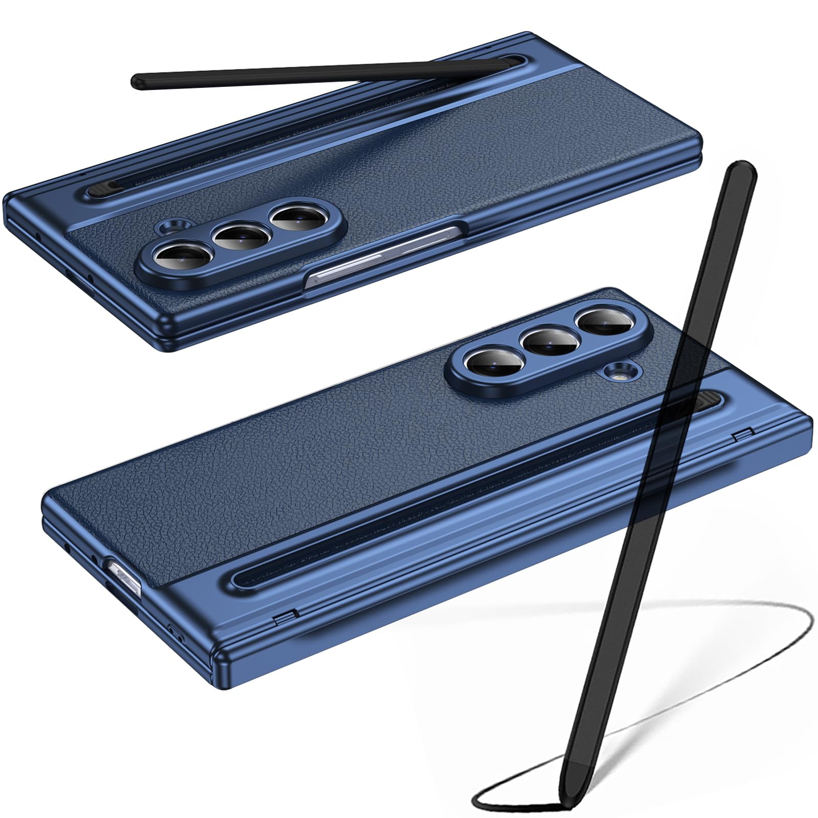 Custodia Per Galaxy Z Fold7 Ultrasottile Con Supporto E Protezione Schermo Integrata - Verde - 4