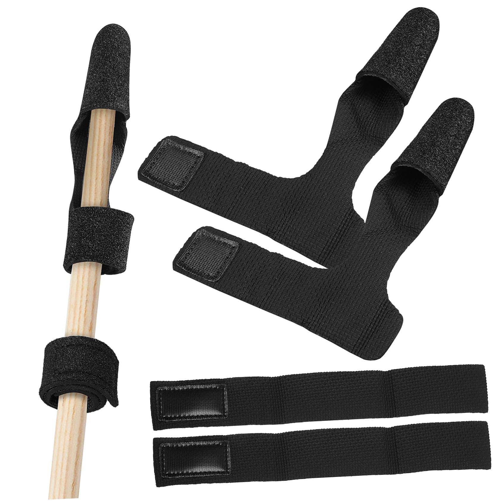 YARNOW 2 Pièces étui de Protection pour Canne à pêche équipement Plongee matériel de plongée enveloppe de Canne à Poisson Sangles de Canne à Poisson Coque de Protection mitaine élasticité