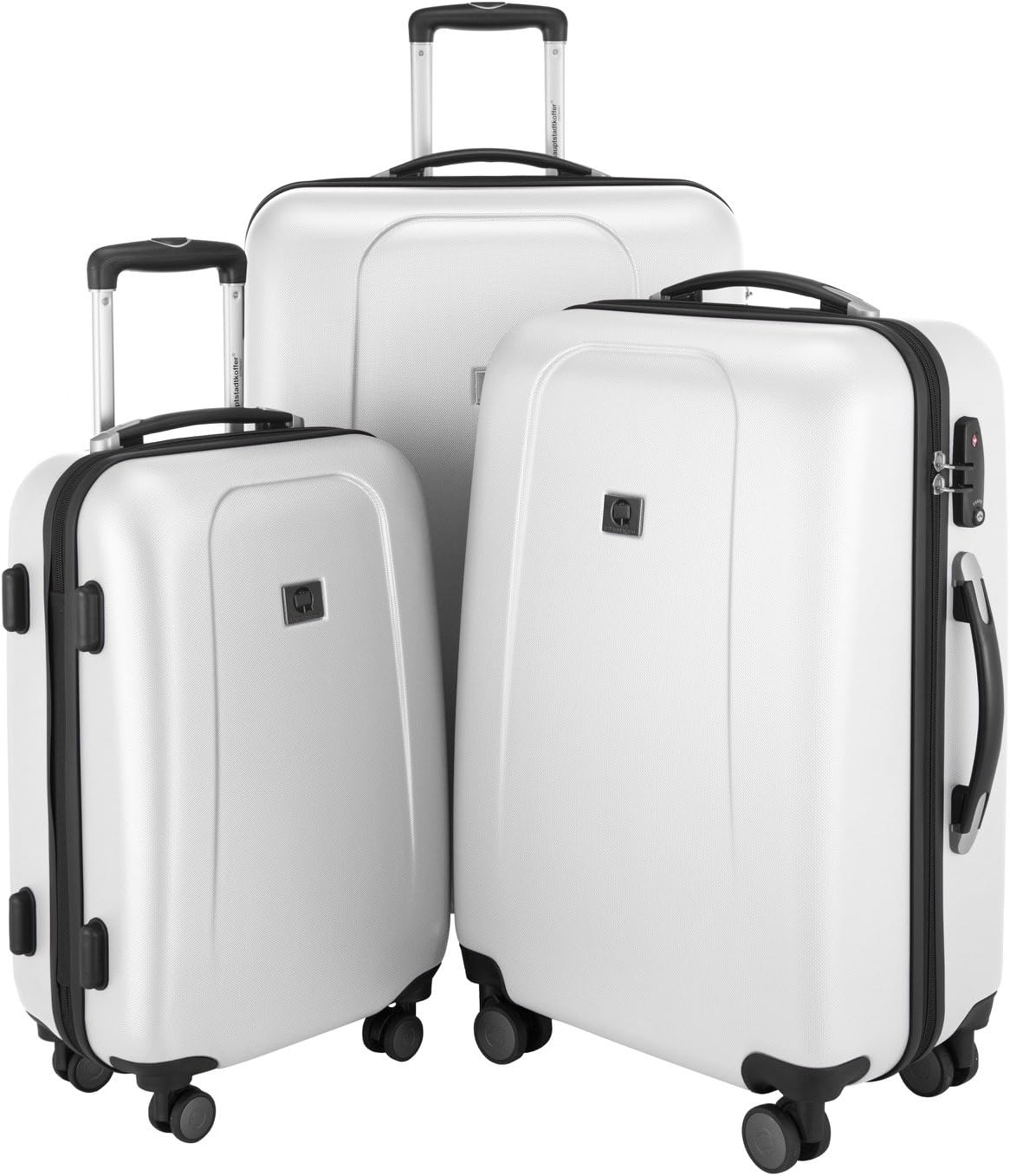 Trolley Bagaglio A Mano 55x40x20 Valigia Rigida Grande