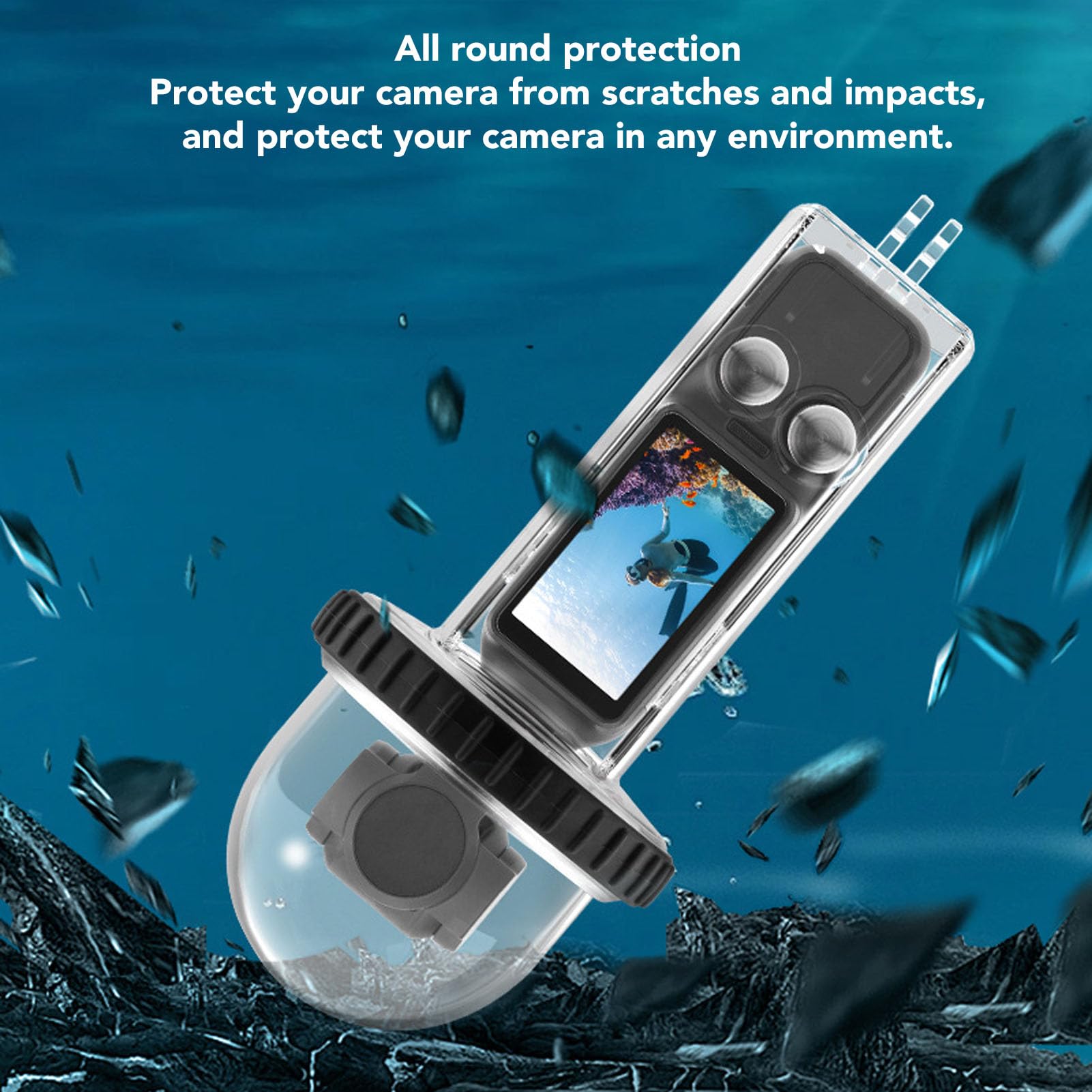 Dji Osmo 40M Waterproof Case For Dive Housing For Underwater