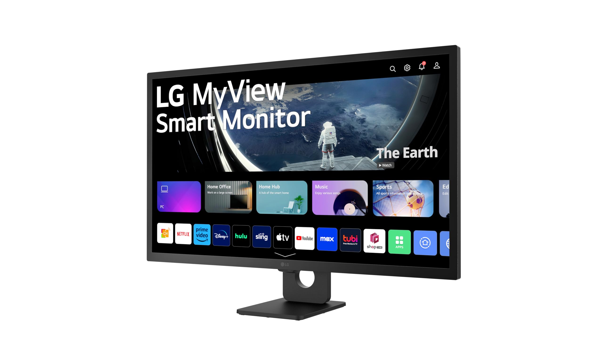 【4K】LG MyView Smart Monitor 31.5インチ LG 31.5