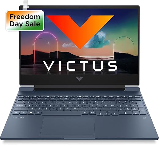HP Victus Gaming Laptop 15, 12th Gen Intel Core i7-12650H, 15.6-inch (39.6 cm), NVIDIA GeForce RTX 3050, FHD, 16GB DDR4, 512GB SSD, Backlit KB,…