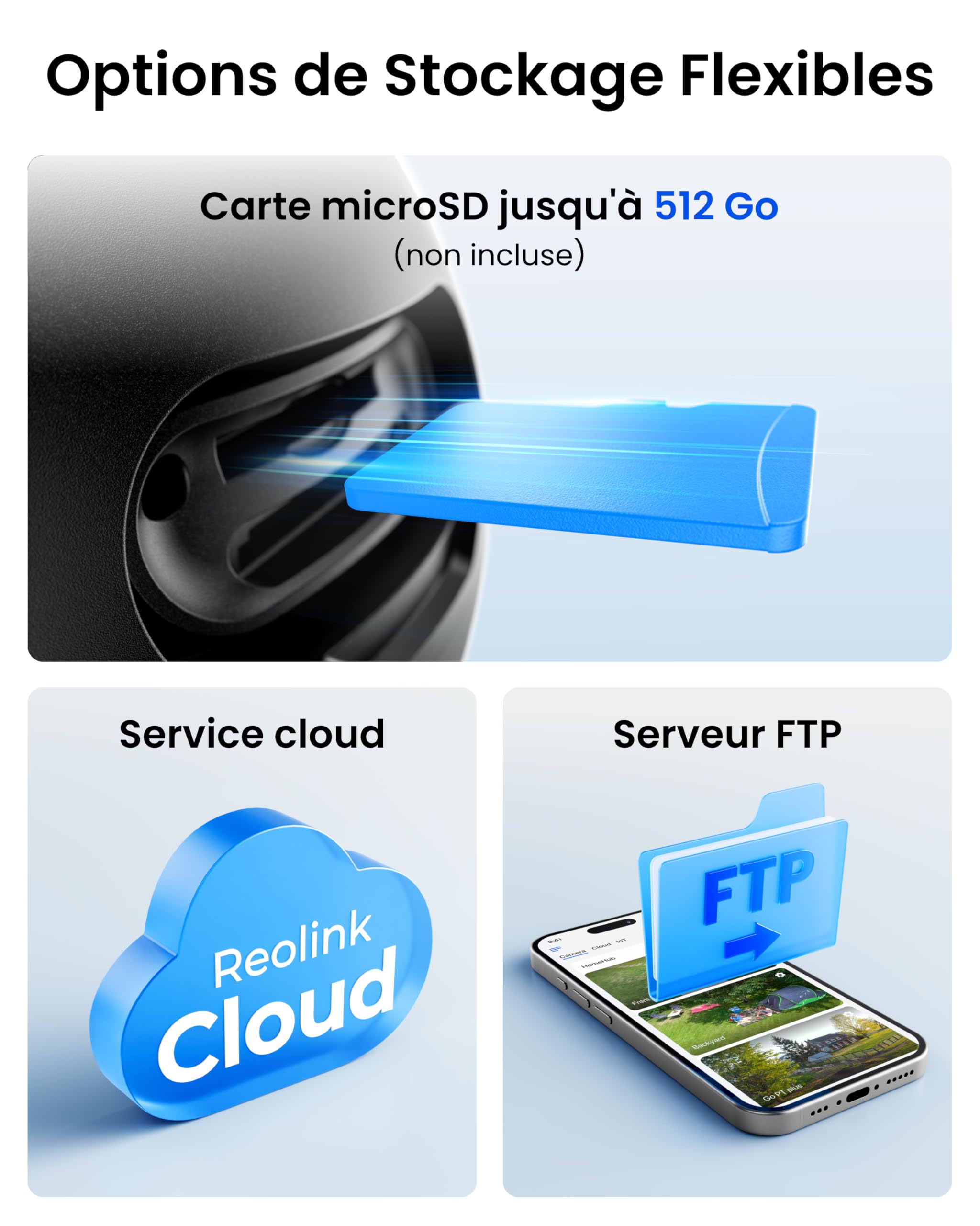 Reolink 4G LTE Camera Exterieur Solaire 4MP, Autonomie 180J, Altas Go PT