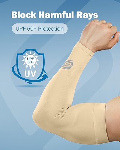 Miniatura 2 de SHINYMOD 2019 - Mangas de enfriamiento para el sol, 1 par, 3 pares, 6 pares, protección UV, protección UV, mangas de tatuaje, para hombres, mujeres,