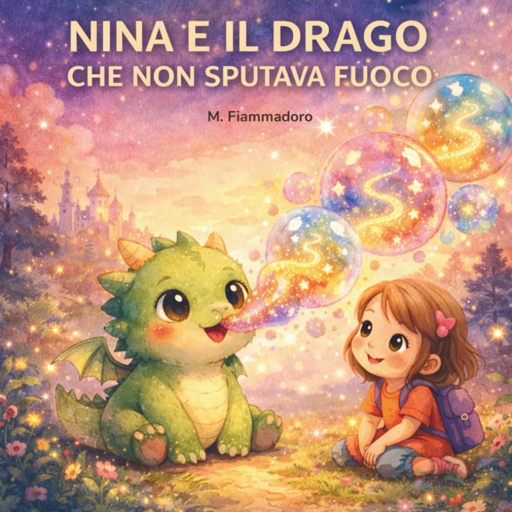 Nina e il drago che non sputava fuoco: Una storia sulla magia di essere diversi (Le avventure di Nina e Fumo)