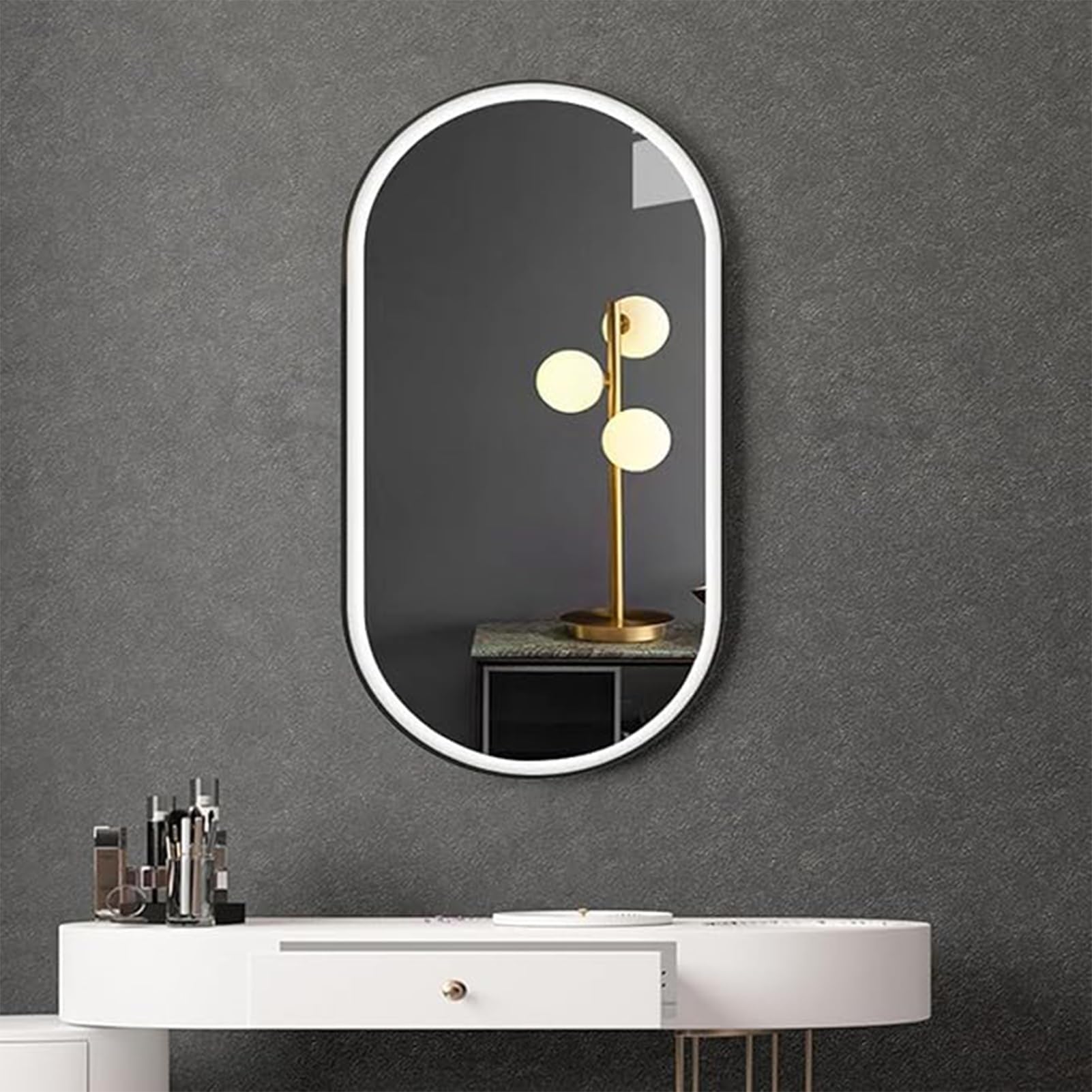 Miroir de salle de bain LED pour un maquillage parfait et une ambiance spa lumineuse