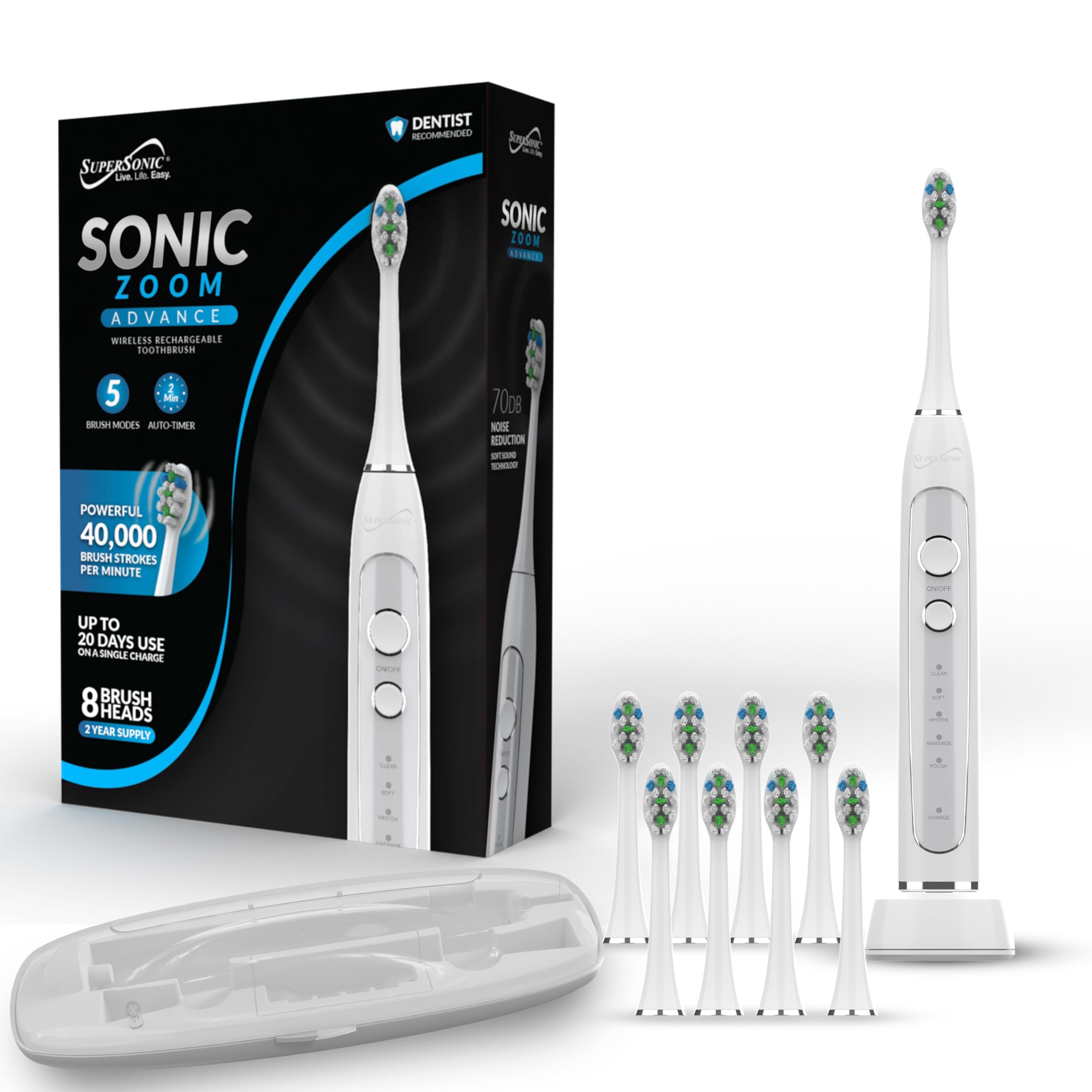 Amazon.com: Supersonic TB-5100 Sonic Zoom Advanced Whitening