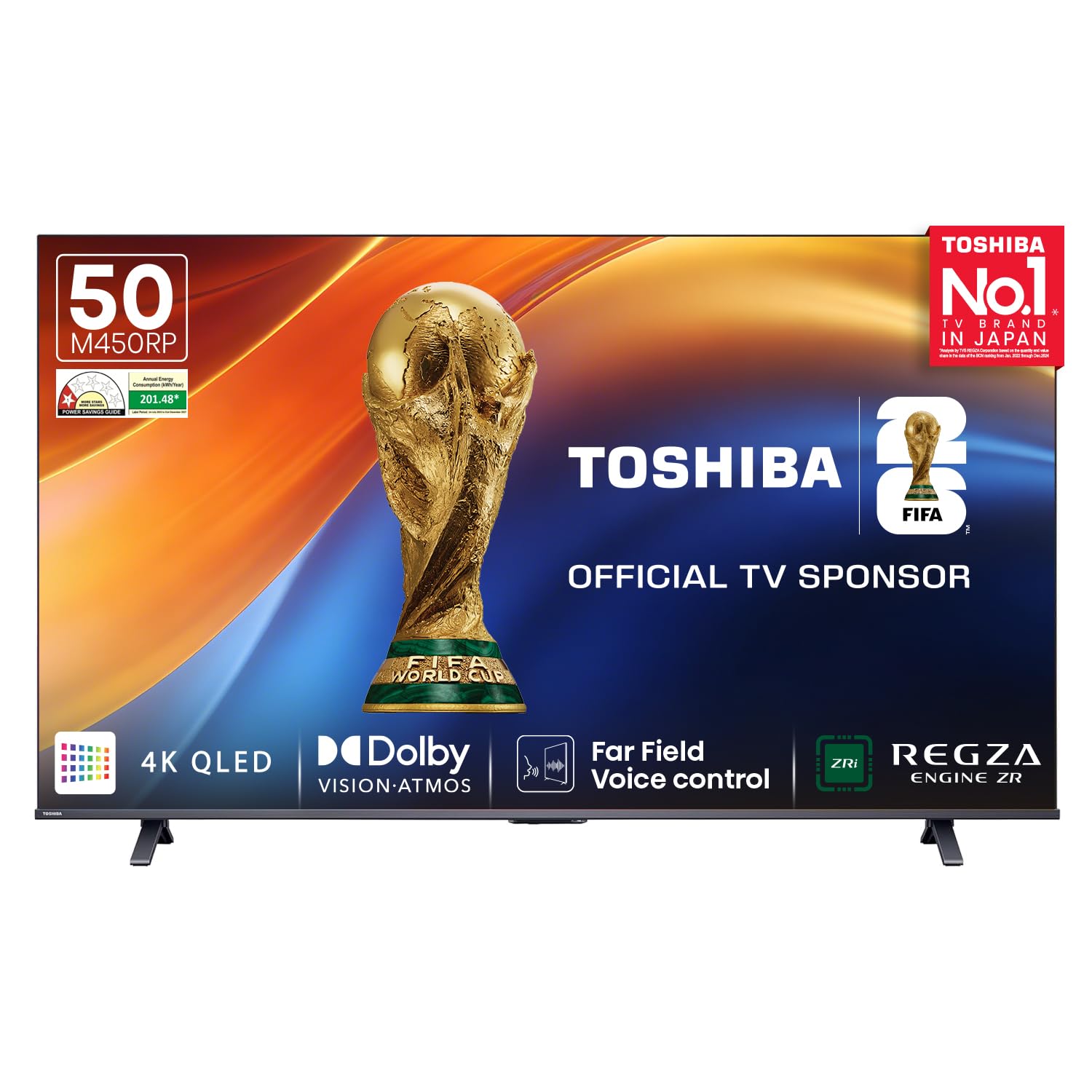 Toshiba 50M450RP 50 inch QLED 4K Smart TV
