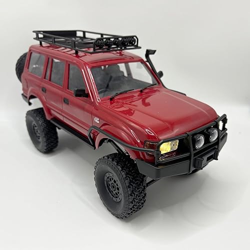 Miniatura 2 de RC Rock Crawler 4x4 RC Truck WPL C54 116 RC Crawler RTR Camión de control remoto todoterreno 2.4G todo terreno con dirección proporcional motor 260,