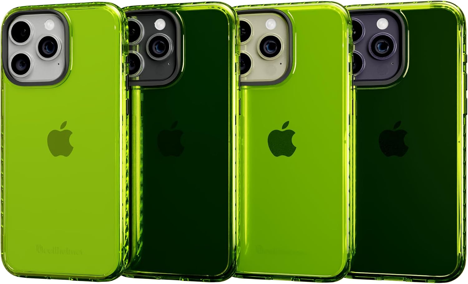 cellhelmet Apple iPhone 14 Pro Altitude X Case 2022 Shock & Drop Proof Durable in Electric Lime - Bright Green