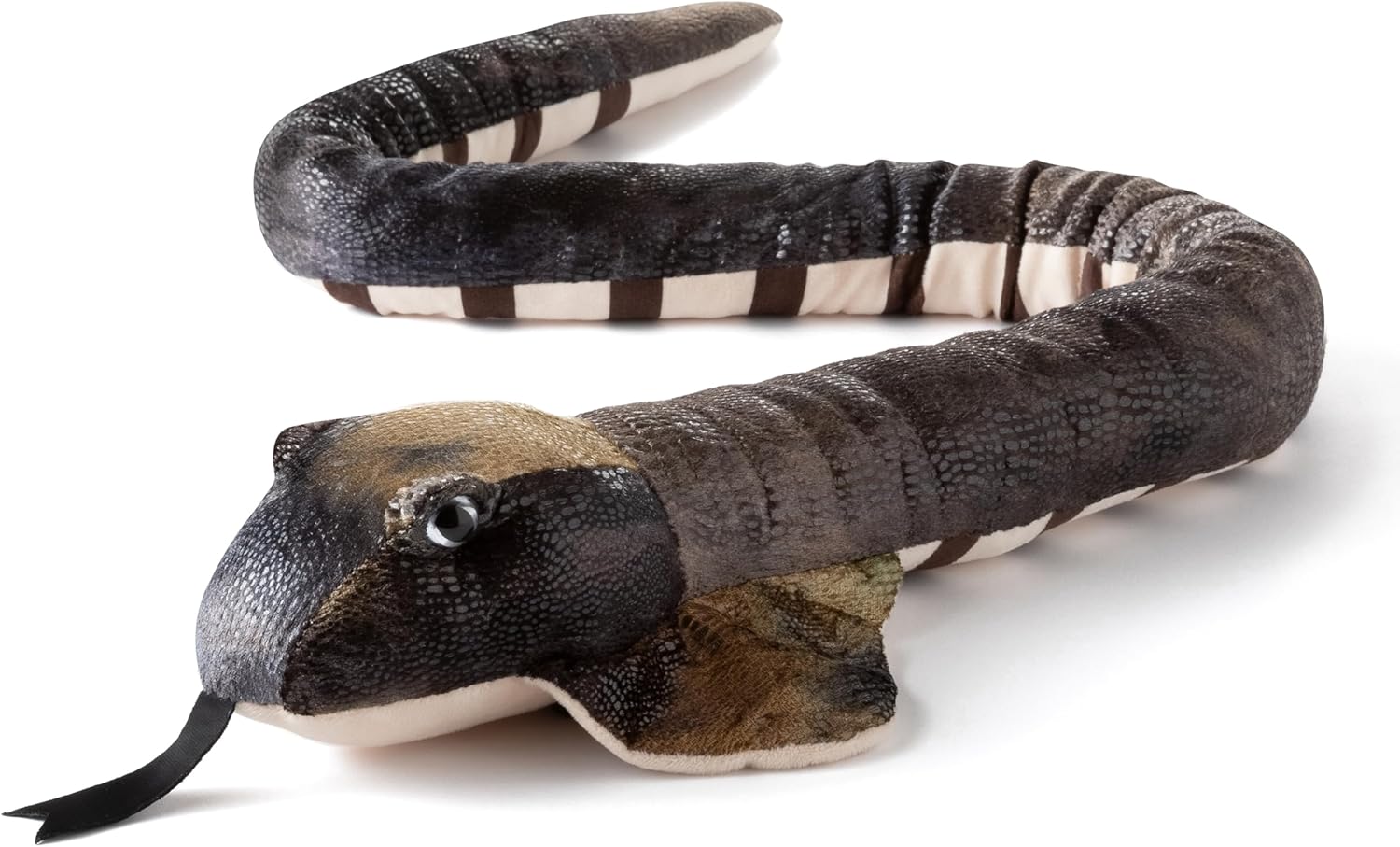 The Petting Zoo Cobra Stuffed Animal Plushie, Gifts for Kids, Wild Onez Zoo Animals, Snake Plush Toy 54 Inches