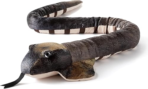 Miniatura 2 de The Petting Zoo Cobra - Peluche de animales de peluche, regalos para niños, animales salvajes del zoológico Onez, juguete de peluche de serpiente de