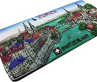 Vista 12 de WitnyStore Tiny Kapellbrücke Chapel Bridge Lucerna Suiza Suiza Europa Central Atracciones Turísticas Resina Refrigerador Imán Viajero Recuerdos