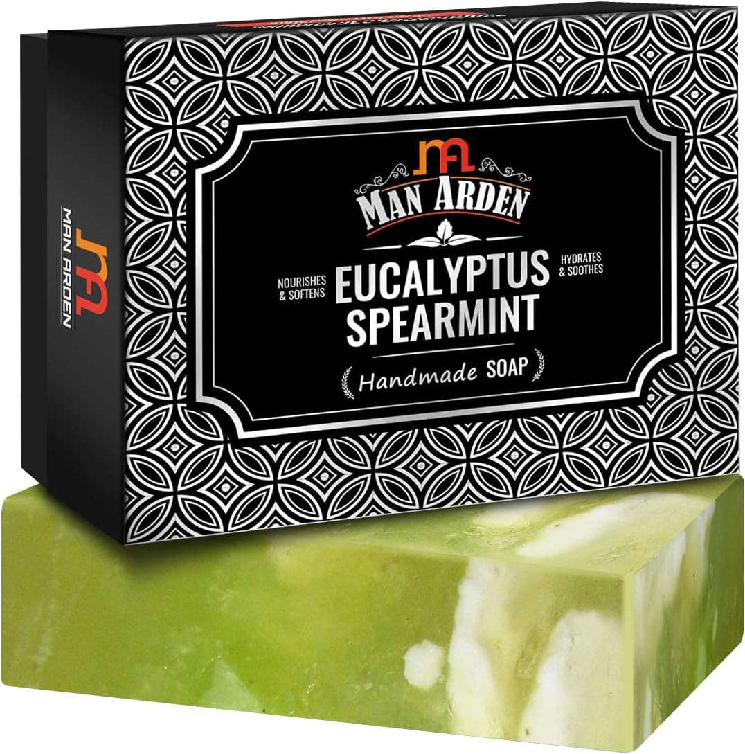 Man Arden Eucalyptus & Spearmint Handmade Luxury Soap 125g