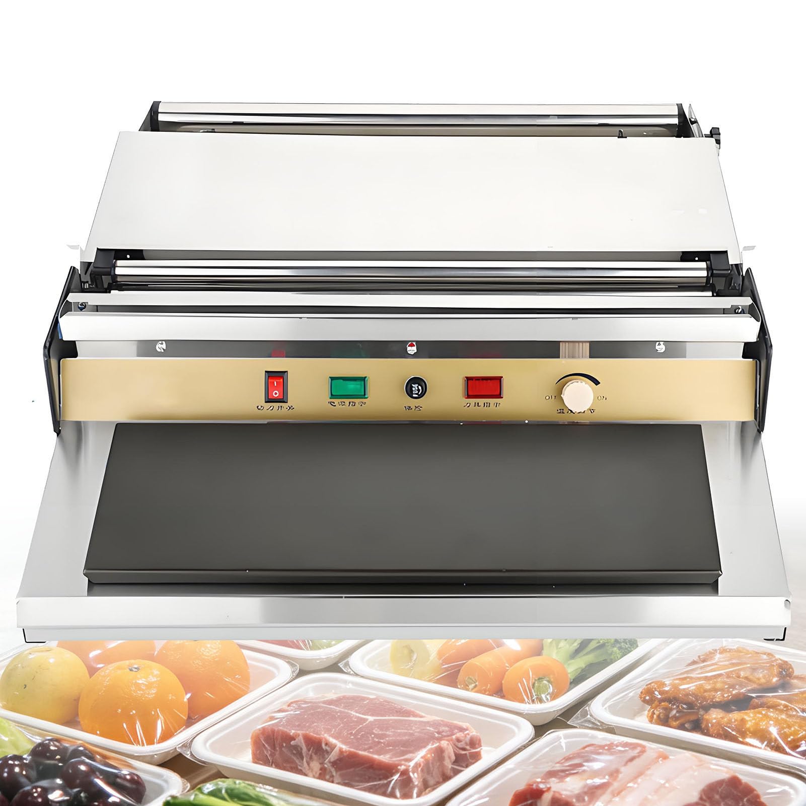 Máquina Envolvedora de Film Alimentario, Temperatura Regulable