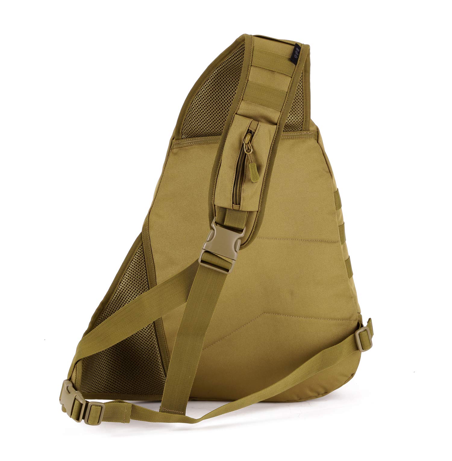 Yakmoo Sac à Bandoulière Tactique Militaire Nylon - Sac De Poitrine Molle Imperméable Avec Port USB, Idéal Randonnée Et Voyage