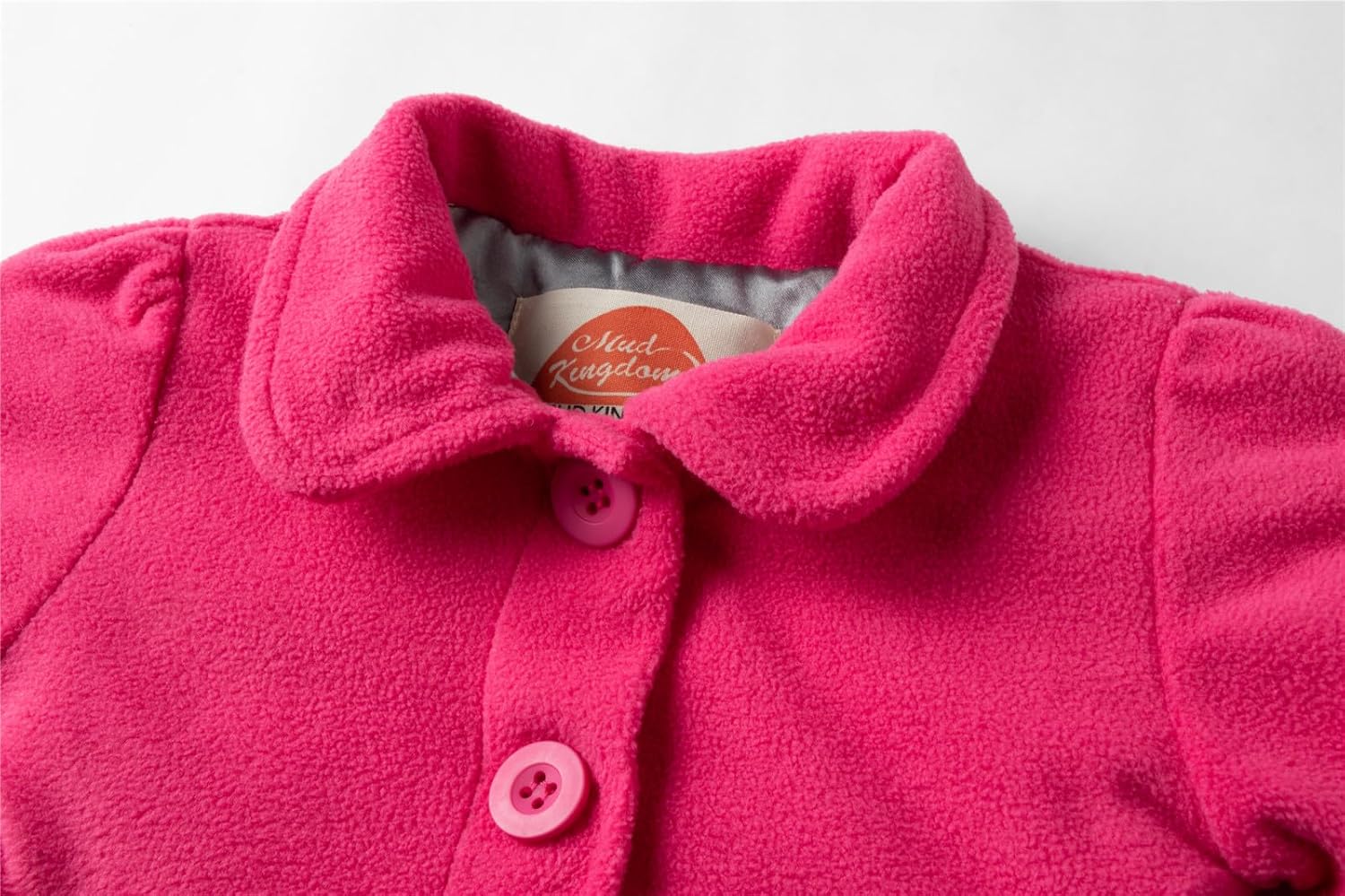 Mud Kingdom Little Girl Fleece Jacket Coat - Image 6