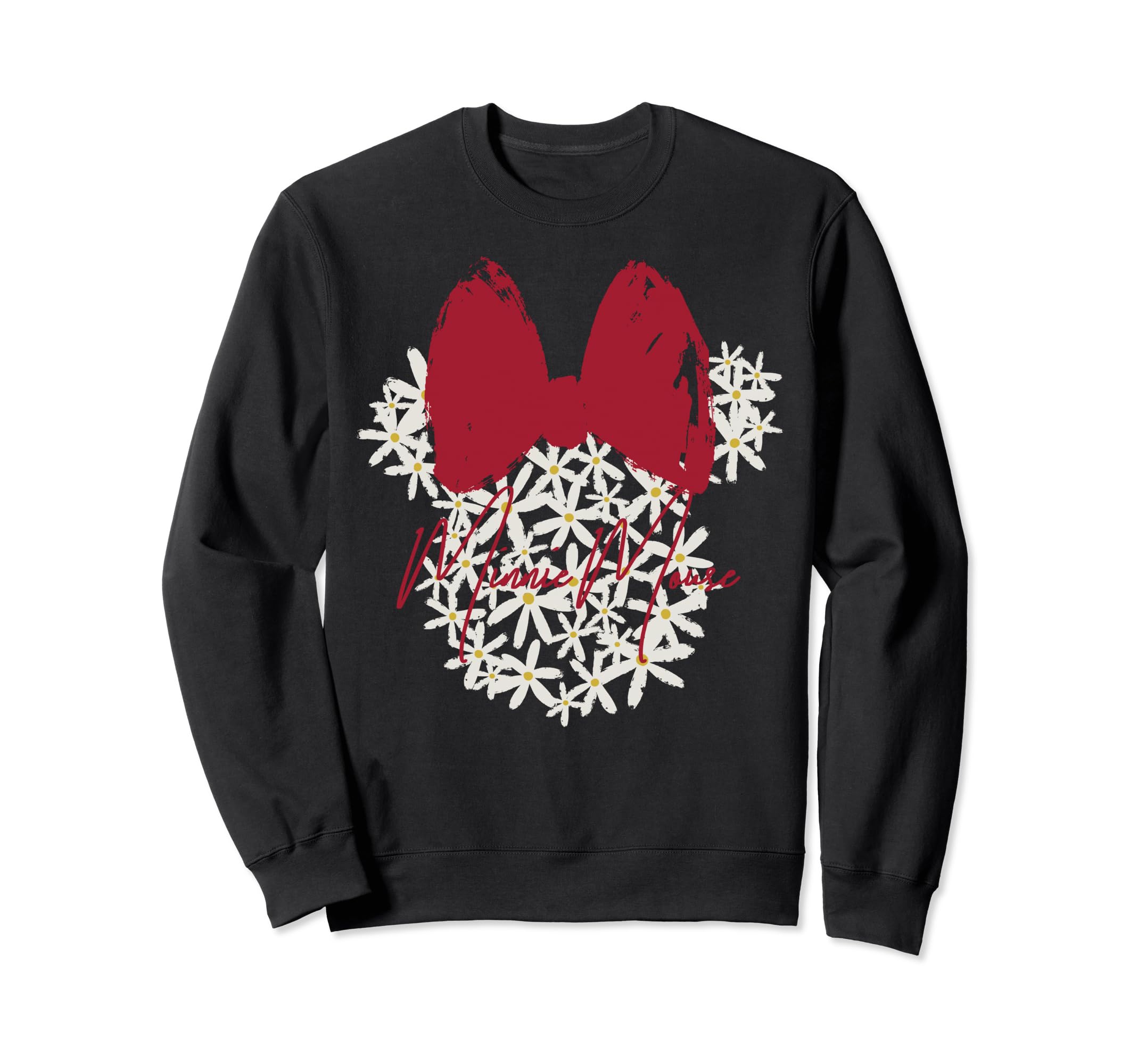 Sweatshirt Disney Minnie Mouse pull motif fleurs pour femme