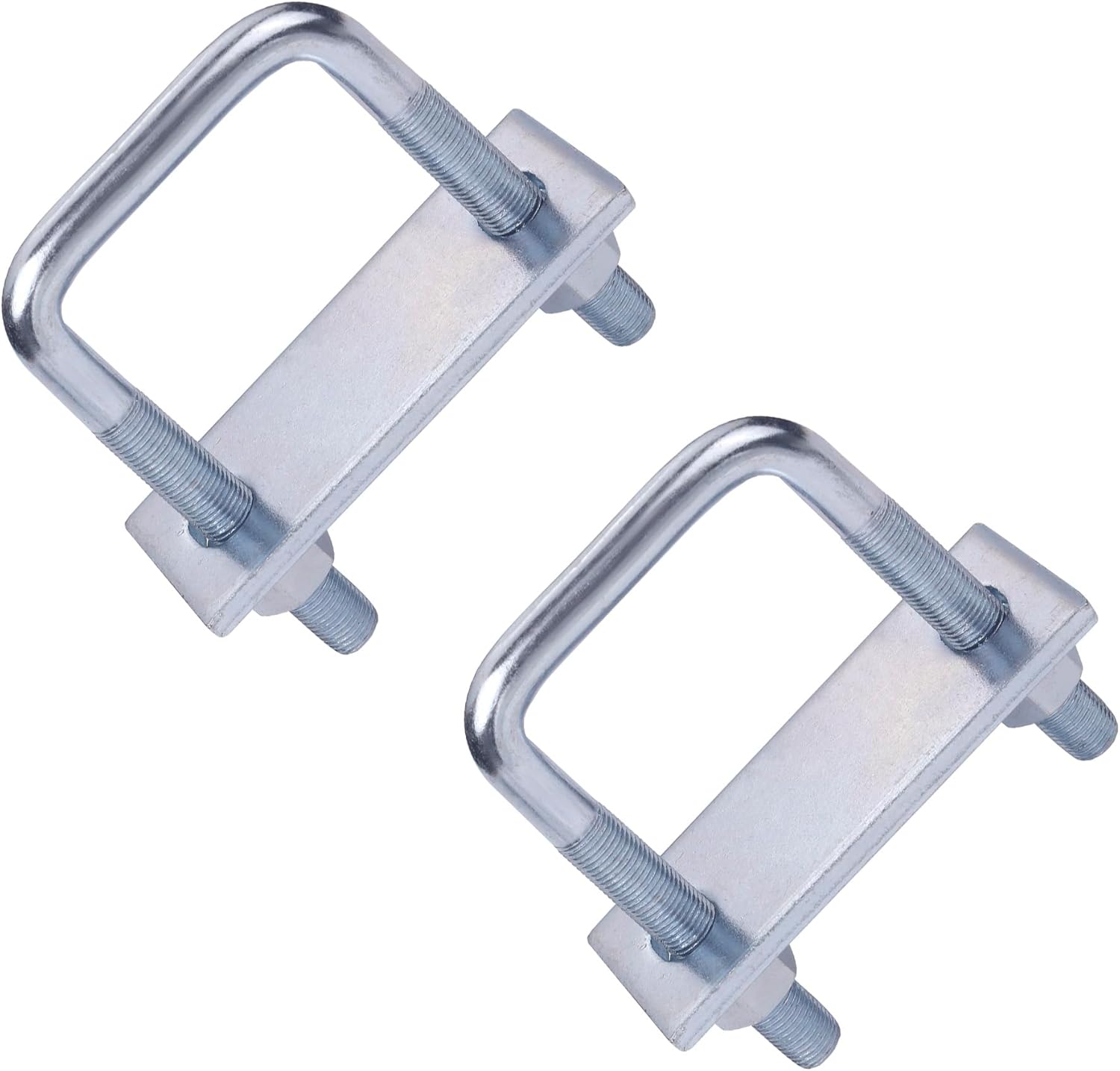 4 Pcs Leaf Spring Clamp Kit, Fits Up To 2.5 Inch Wide Leaf Springs, Locks Springs Together for Stabilizing