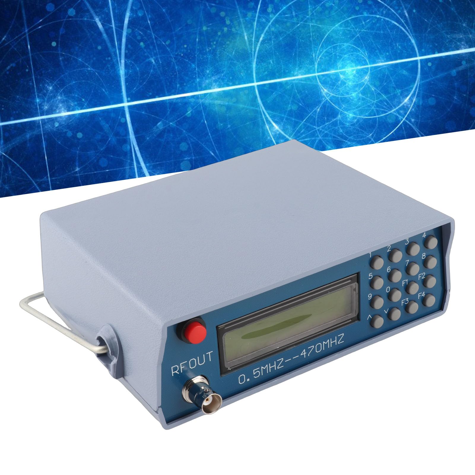 HF-Signalgenerator, Niederfrequenz-Audiosignalgenerator Signalquelle ， Signalquellenaufbereitung， für Produktionslinien, 0,5 MHz–470 MHz