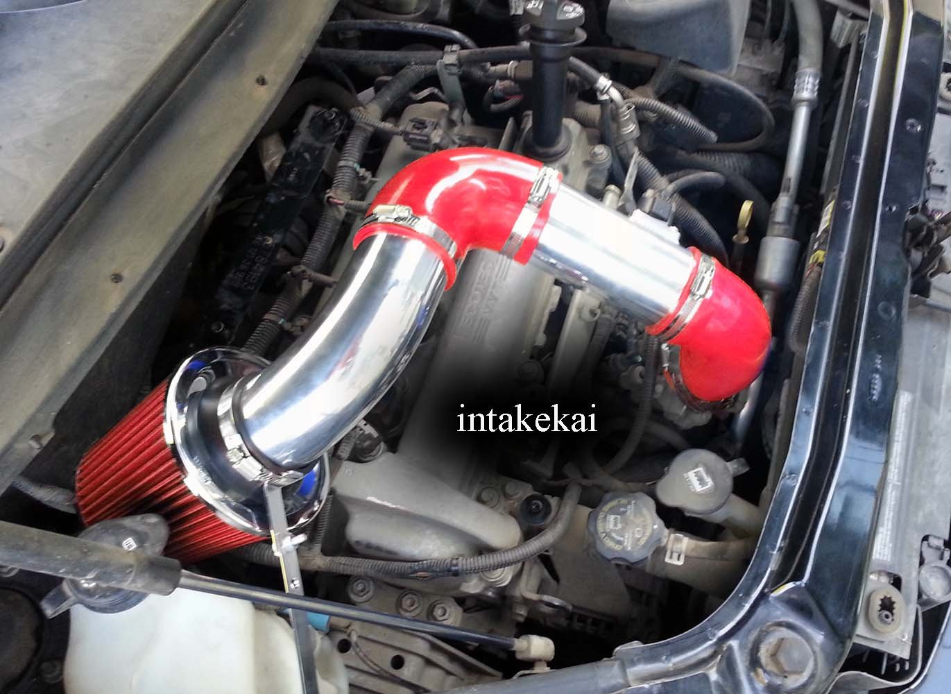 INTAKEKAI Performance Air Intake (Compatible with 2006-2011 CHEVROLET HHR 2.2L, 2.4L LS LT Engine) (Red)