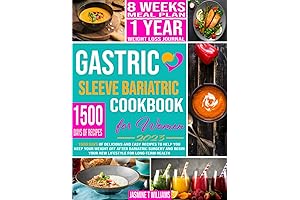Makayla Thomas' Gastric Sleeve Bariatric Cookbook: 1500 Days of Delicious and Easy...