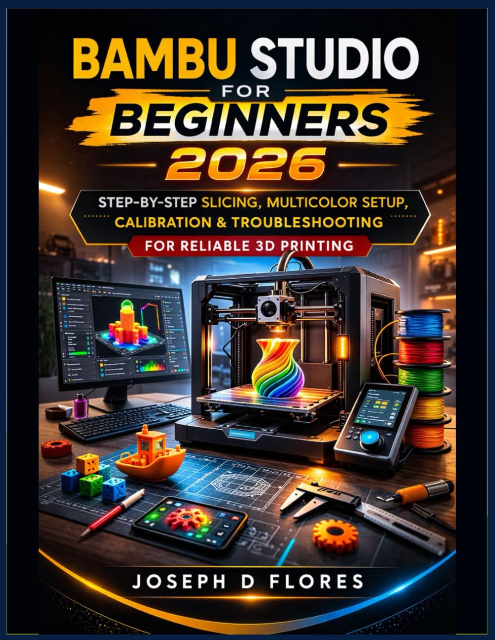 Bambu Studio for Beginners 2026: Step-by-Step Slicing, Multicolor Setup, Calibration & Troubleshooting for Reliable 3D Printing