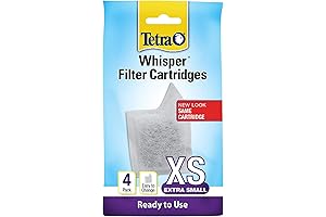 Tetra Whisper Filter Cartridges Provide Pristine Aquarium Environment