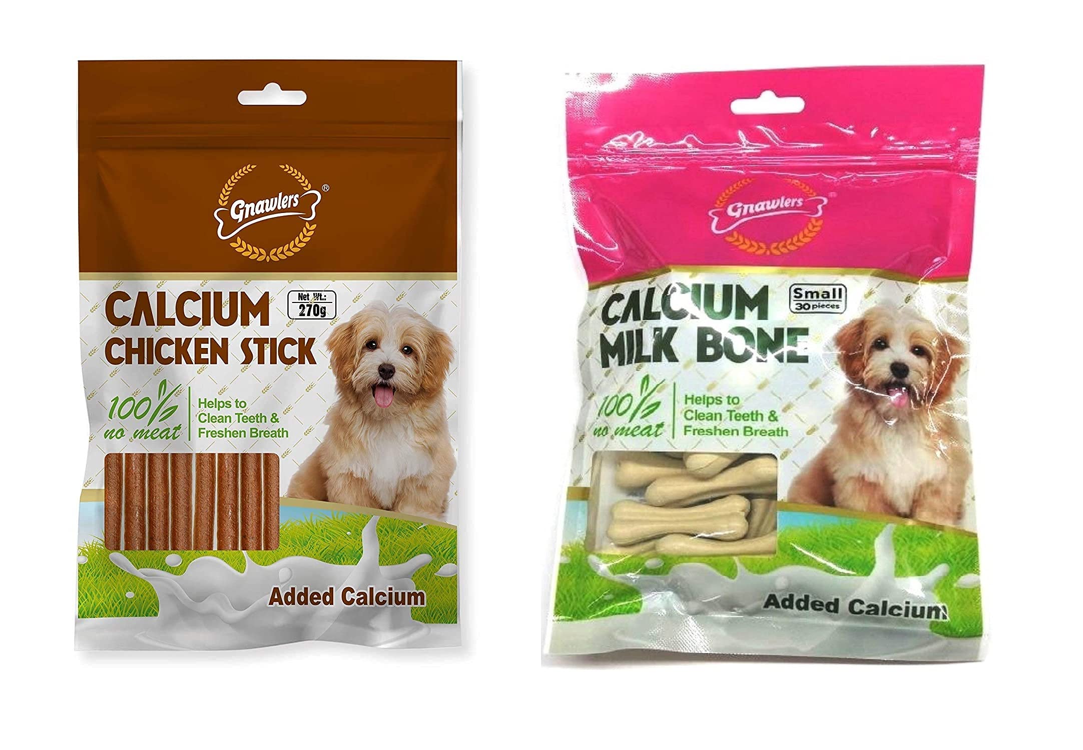 Gnawlers Get More Chicken Sticks Dogs Stick with Calcium Milk Bone Combo | Dog Treat 270g (B091Z6WRG8) Amazon Price History, Amazon Price Tracker