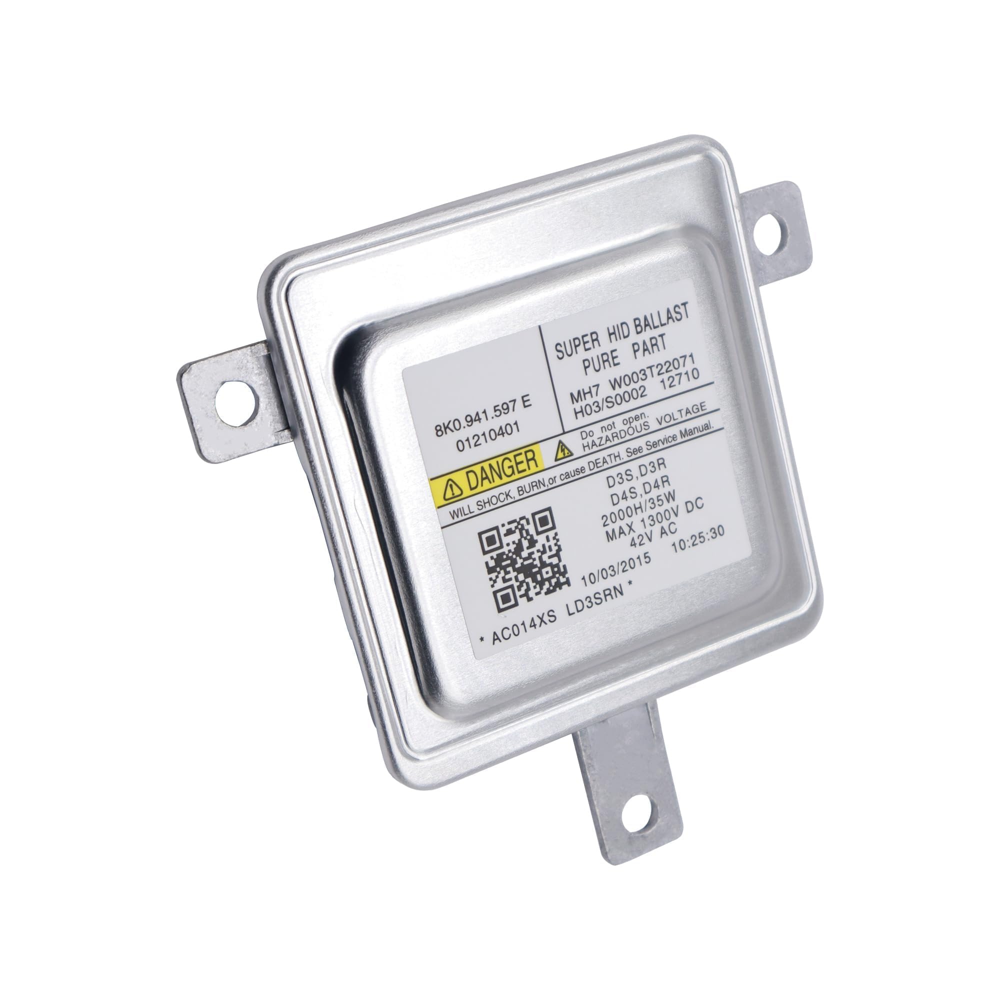 Xenon HID Steuergerät 8K0941597E W003T22071 - Scheinwerfer Vorschaltgerät für ADC 2011-2014 8K0.941.597.E