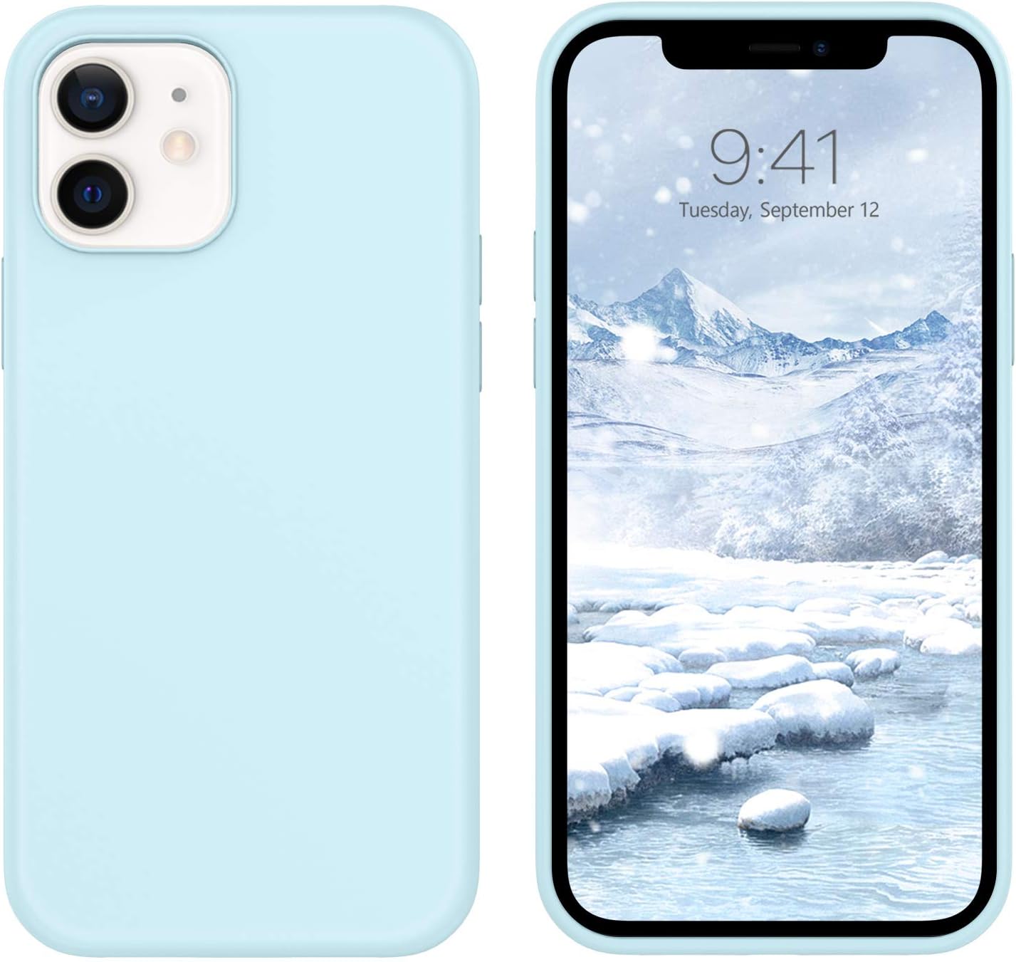 GUAGUA Compatible for iPhone 12/12 Pro Case 6.1