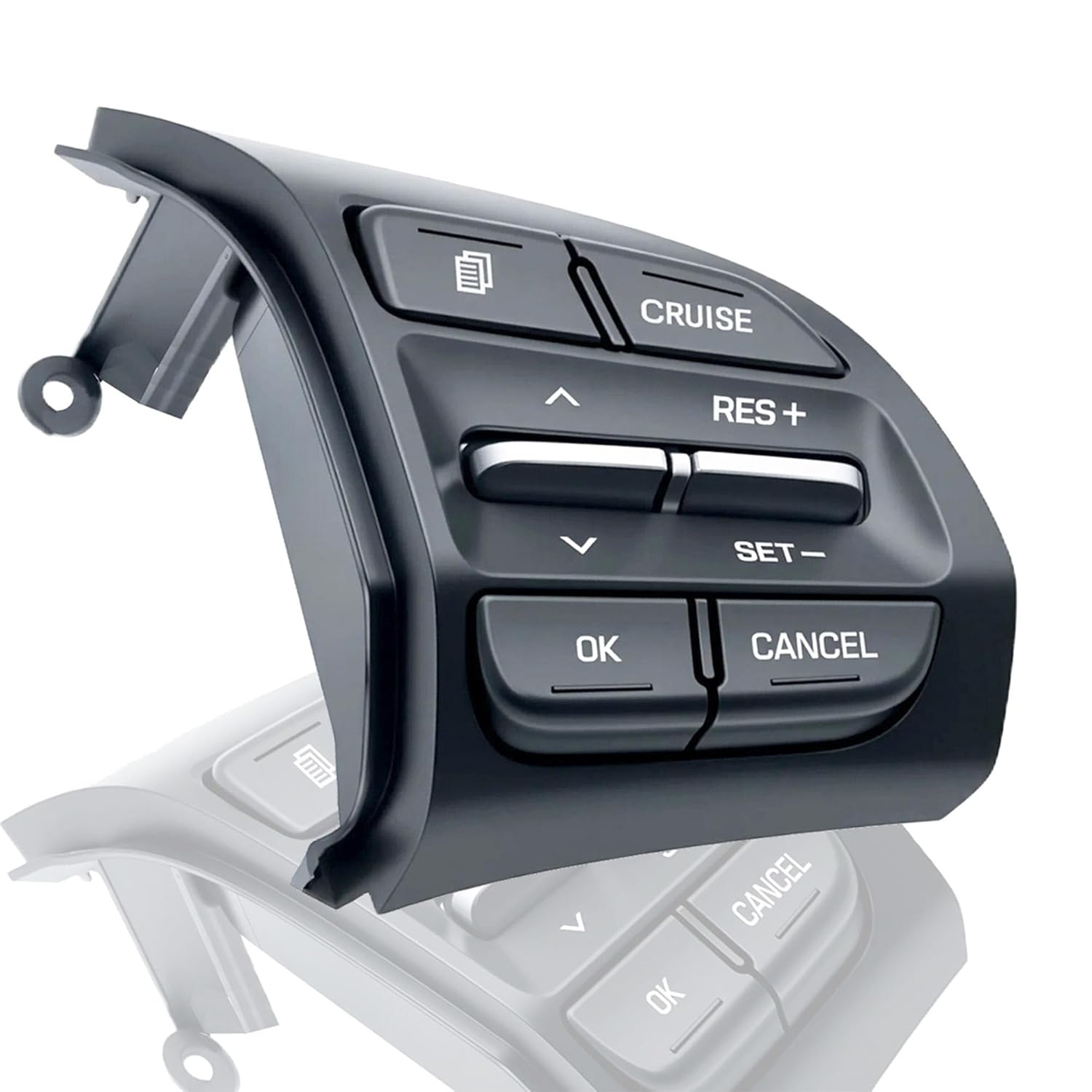 Steering Wheel Cruise Control Switch Multi-Function Right Fit for Hyundai Kona 2018-2021 Steering Wheel Button Switch Assembly Replace 96720-J9110