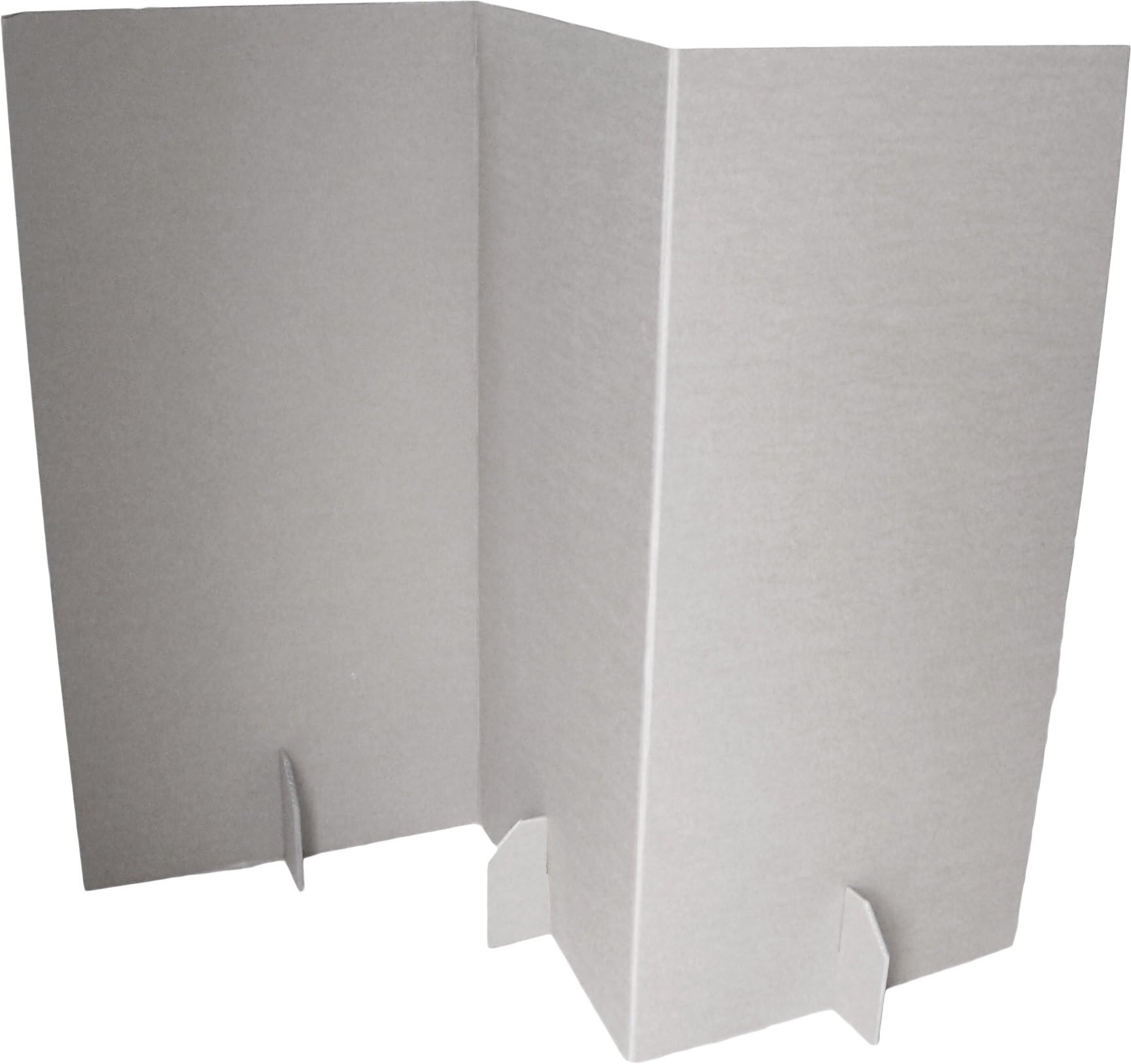 Paperpod Room Div 2 Pack-White, Cardboard, 120x61.5x4.5 cm