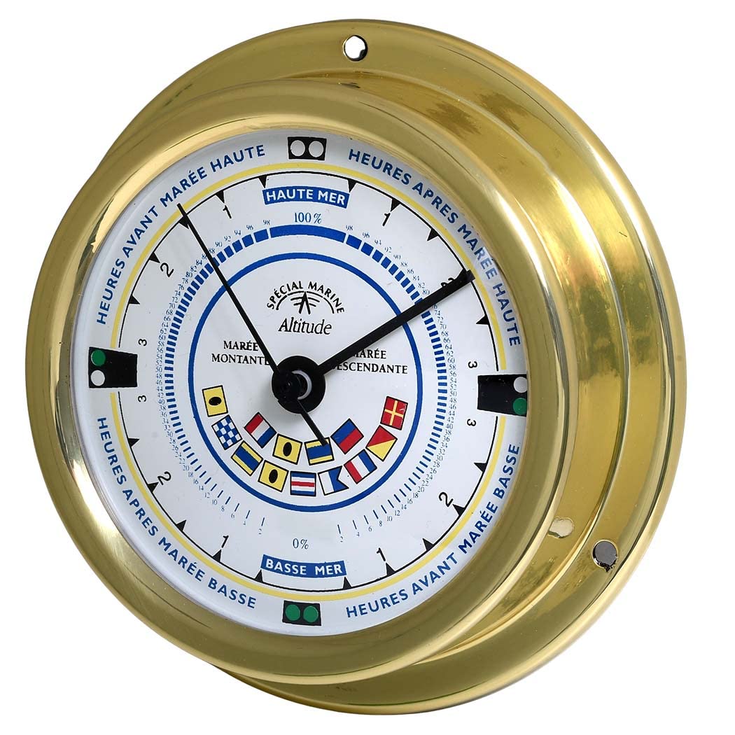 Delite 858sfimfr Altitude indicateur de marée Drapeau de signalisation Echelle Française L x H 125 mm x H 40 mm
